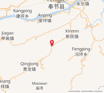 Map of Wuma, Chongqing