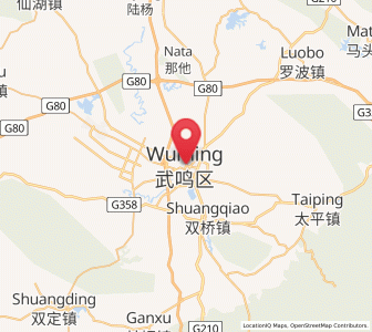 Map of Wuming, Guangxi