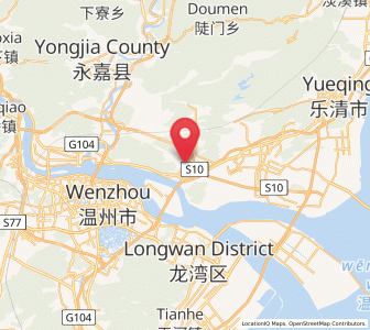 Map of Wuniu, Zhejiang