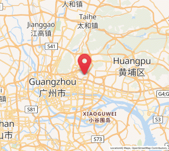 Map of Wushan, Guangdong