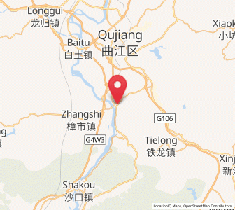 Map of Wushi, Guangdong