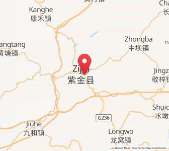 Map of Wushi, Guangdong