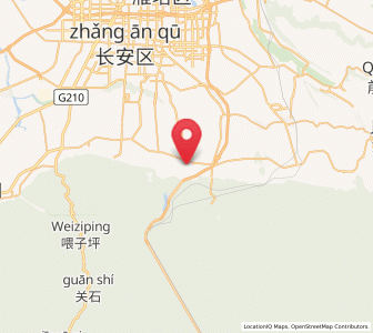 Map of Wutai, Shaanxi