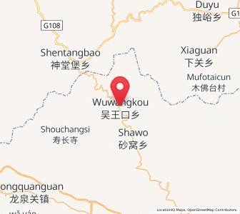 Map of Wuwangkou, Hebei