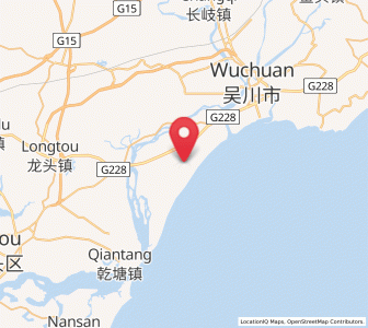 Map of Wuyang, Guangdong