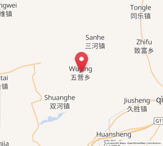 Map of Wuying, Heilongjiang