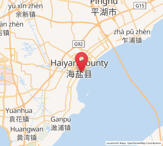 Map of Wuyuan, Zhejiang