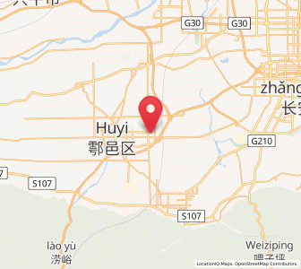 Map of Wuzhu, Shaanxi