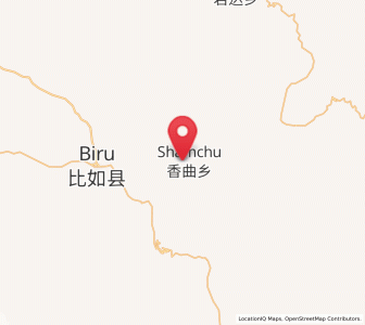 Map of Xamqu, Tibet