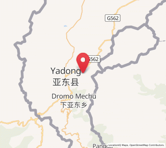 Map of Xarsingma, Tibet