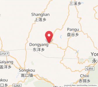 Map of Xiaba, Fujian