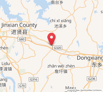 Map of Xiabuji, Jiangxi