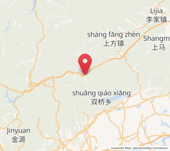 Map of Xiacaoqiao, Zhejiang