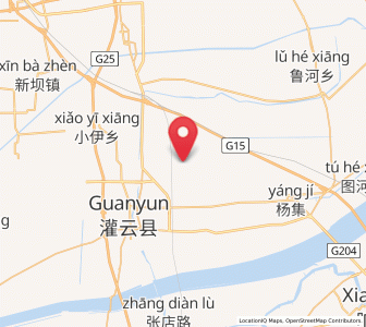 Map of Xiache, Jiangsu