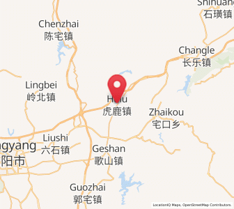 Map of Xiachengli, Zhejiang