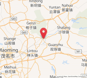 Map of Xiadong, Guangdong