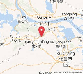 Map of Xiafan, Jiangxi