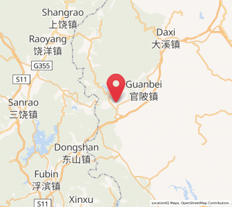 Map of Xiage, Fujian