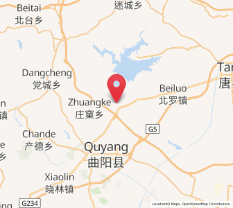 Map of Xiahe, Hebei