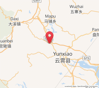 Map of Xiahe, Fujian