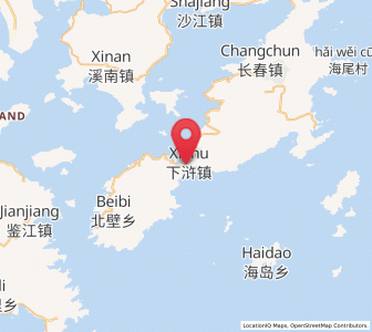 Map of Xiahu, Fujian