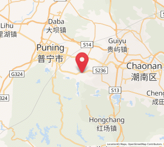 Map of Xiajiashan, Guangdong