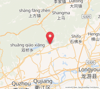 Map of Xiakou, Zhejiang