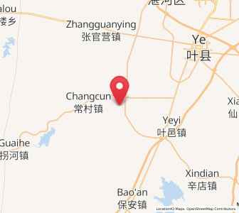 Map of Xiali, Henan