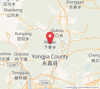 Map of Xialiao, Zhejiang