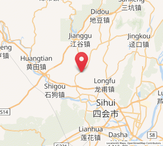 Map of Xiamao, Guangdong