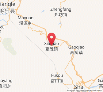 Map of Xiamao, Fujian