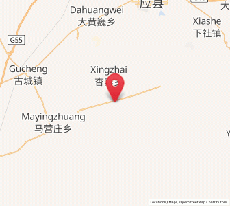 Map of Xiamayu, Shanxi