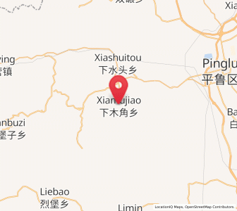 Map of Xiamujiao, Shanxi