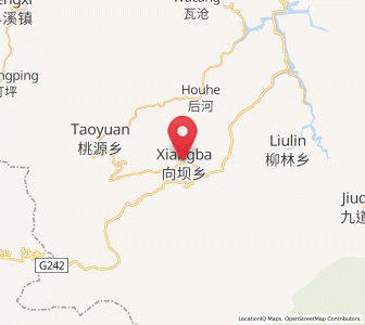 Map of Xiangba, Hubei