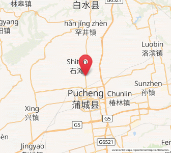 Map of Xiangcunxiang, Shaanxi