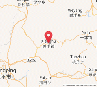 Map of Xianghu, Fujian