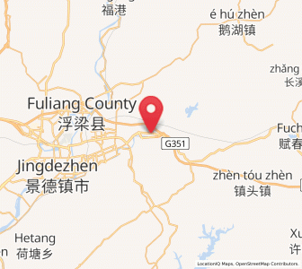 Map of Xianghu, Jiangxi