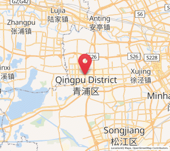 Map of Xianghuaqiao, Shanghai
