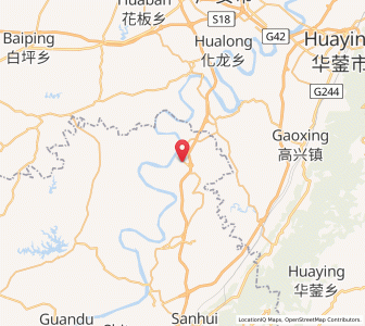 Map of Xianglong, Chongqing