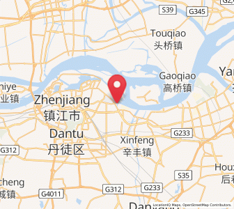 Map of Xiangshan, Jiangsu