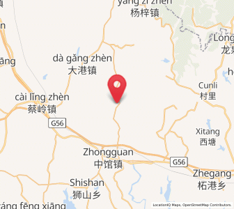 Map of Xiangshuitang, Jiangxi
