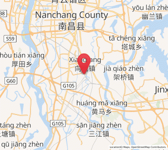 Map of Xiangtang, Jiangxi