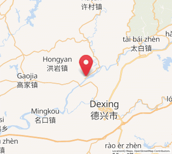 Map of Xiangtun, Jiangxi