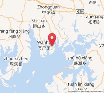 Map of Xiangxi, Jiangxi
