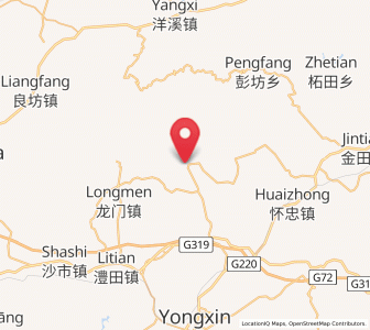 Map of Xiangxing, Jiangxi