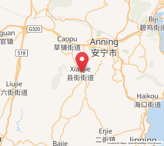 Map of Xianjie, Yunnan