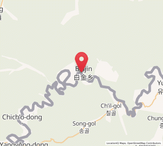 Map of Xianpudong, Jilin