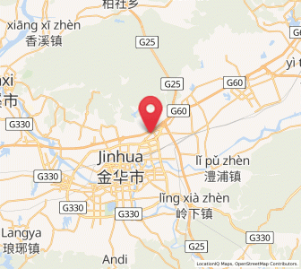 Map of Xianqiao, Zhejiang