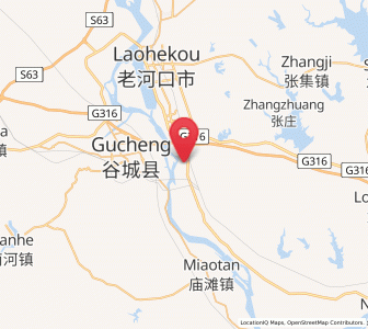 Map of Xianrendu, Hubei