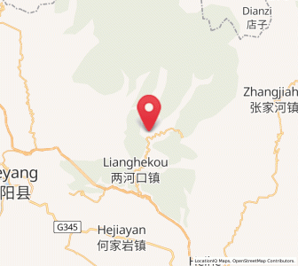 Map of Xiantaiba, Shaanxi